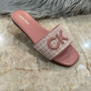 Calvin Klein Yides Slide CO Logo Women’s Sandals. New